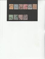 nederland- nvph nrs. 34-43, Postzegels en Munten, Ophalen of Verzenden