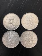 4 x rijksdaalder Juliana zilver 1959 1961 1962 1963, Postzegels en Munten, Munten | Nederland, Koningin Juliana, Setje, Zilver