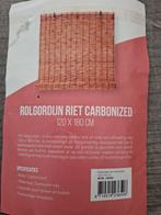 3x Rolgordijn Riet Carbonized 120x180cm - Nieuw!, Huis en Inrichting, Stoffering | Gordijnen en Lamellen, Ophalen, 100 tot 150 cm