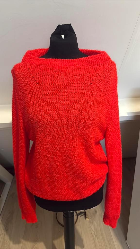 Claudia  strater mohair trui rood 38, Kleding | Dames, Truien en Vesten, Zo goed als nieuw, Maat 38/40 (M), Rood, Ophalen of Verzenden