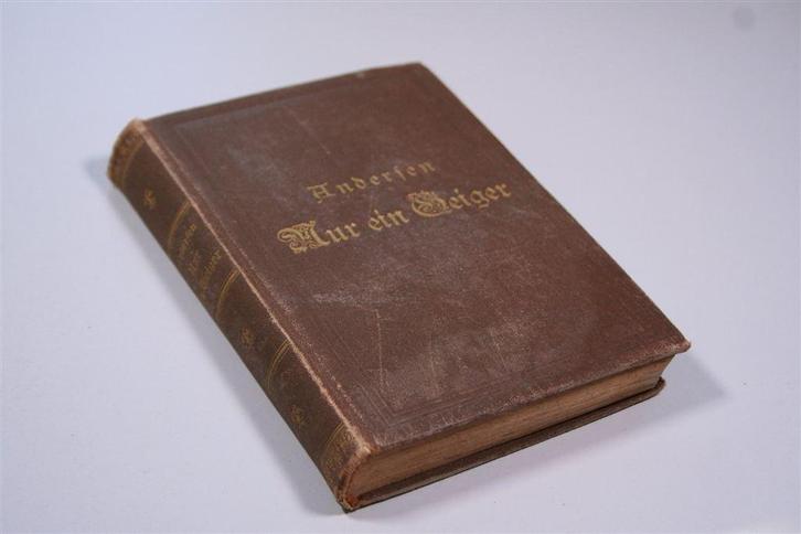 Nur ein Geiger — Andersen [18--] — Vintage, Antiek en Kunst, Antiek | Boeken en Bijbels, Ophalen of Verzenden