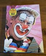 Vintage king puzzel van clown - merk: king - 160 stukjes, Minder dan 500 stukjes, Gebruikt, Ophalen of Verzenden, Legpuzzel