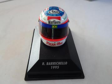 Helmpje Minichamps Rubbens Barichello 1995 met livery beschikbaar voor biedingen