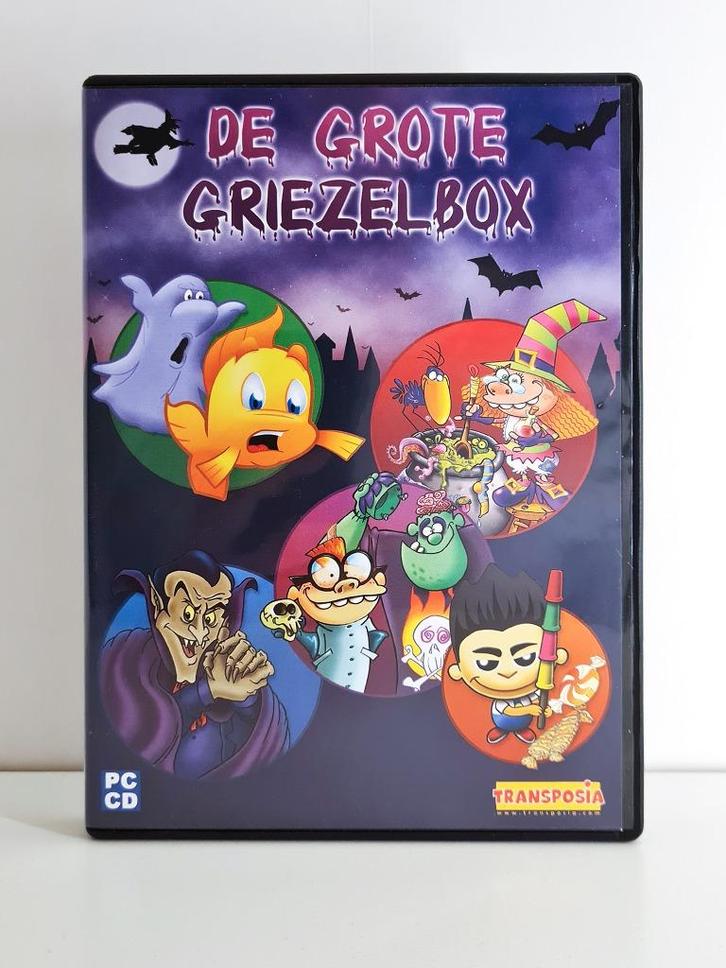 De Grote Griezelbox - PC cdrom, Spelcomputers en Games, Games | Pc, Zo goed als nieuw, Avontuur en Actie, 1 speler, Vanaf 3 jaar