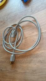 Apple Macintosh 128k M0001 originele powercable logo RECHT, Computers en Software, Ophalen of Verzenden