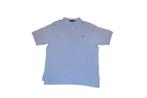Polo Ralph Lauren licht blauw grijs pique lang 2XL XXL, Blauw, Overige maten, Ophalen of Verzenden, Polo Ralph Lauren