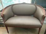 Antiek tweezits bankje, Huis en Inrichting, Banken | Sofa's en Chaises Longues, Ophalen, Gebruikt, 150 tot 200 cm, Tweepersoons