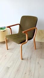 Scandavian design green fauteuil,, Zo goed als nieuw, Ophalen