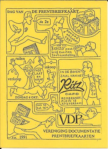 Dag van de Prentbriefkaart VDP Noordwijk 1991 beschikbaar voor biedingen