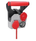 Mobiel verdeelblok met 10 meter verlengkabel 230V, Doe-het-zelf en Verbouw, Elektra en Kabels, Verzenden, Nieuw, Kabel of Snoer