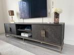 Richmond Blackbone Zilver TV-kast, Ophalen, Zo goed als nieuw, 200 cm of meer, Minder dan 100 cm