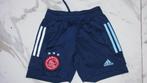 152 AJAX voetbalbroek  blauw, Ophalen of Verzenden, Zo goed als nieuw, Jongen, Sport- of Zwemkleding