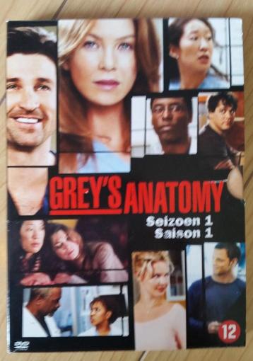 Grey's anatomy seizoen 1 greys anatomie ziekenhuis serie dvd beschikbaar voor biedingen