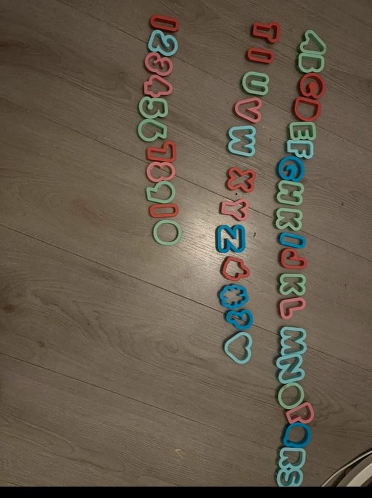 Nieuwe Letter & Cijfer Bakvormen Set, Kinderen en Baby's, Speelgoed | Educatief en Creatief, Nieuw, Ophalen of Verzenden