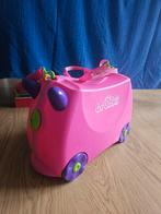 Trunki kinder rol koffer roze, Ophalen, Gebruikt, Hard kunststof, Minder dan 50 cm