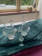 Set van 4 glazen zwanen, Ophalen
