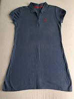 Donkerblauw polo jurkje, mt. 42, Blauw, Maat 42/44 (L), Ophalen of Verzenden, Zo goed als nieuw