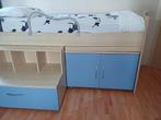 Halfhoogslaper van Trendhopper, Huis en Inrichting, Slaapkamer | Bedden, Ophalen, Gebruikt, 200 cm, Hout