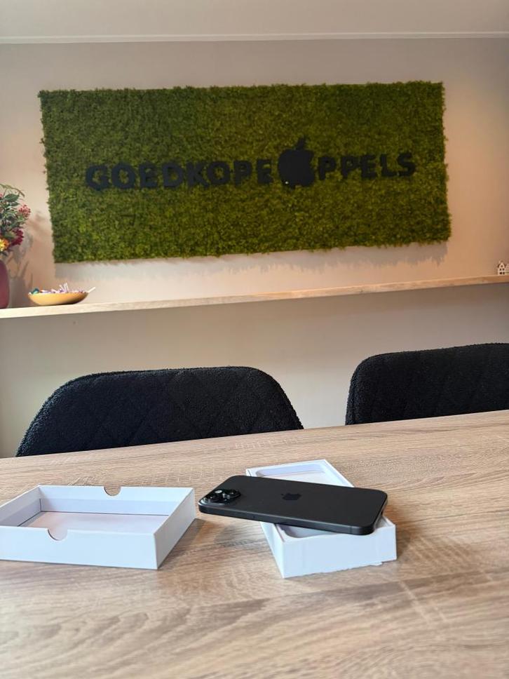 iPhone 15 Plus 128GB Zwart | 100% accu, Telecommunicatie, Mobiele telefoons | Apple iPhone, Zo goed als nieuw, 128 GB, Zonder abonnement