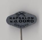 Dirkshoorn Kapsalon van Oord speldje, Gebruikt, Niet vindbaar, Niet vindbaar, Speldje of Pin