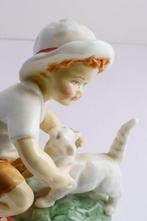 Ontzettend leuk beeldje Royal Worcester Snowy RW3457, Ophalen of Verzenden, Zo goed als nieuw, Mens