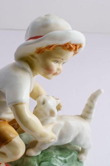 Ontzettend leuk beeldje Royal Worcester Snowy RW3457 beschikbaar voor biedingen