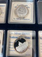1/4 Oz Zilveren Munt Vaticaanstad, Ophalen of Verzenden, Overige typen