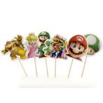 Diverse soorten SUPERMARIO Taartdecoraties vanaf € 5,50, Verzenden, Nieuw, Taarten of Cupcakes, Versiering