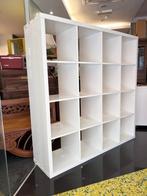 2x kallax expedit 16 vaks open kast vakkenkast 4x4 wit Ikea, Ophalen, Gebruikt, 100 tot 150 cm, 5 laden of meer