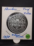 Zilveren penning Arnhem 1978, Ophalen of Verzenden, Zilver, Nederland