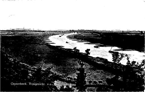 (387-023-035) Oosterbeek Rijngezicht va Westerbouwing, Verzamelen, Ansichtkaarten | Nederland, Gelderland, Verzenden