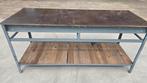 ️ Stevige zelfgebouwde werktafel – 230x80x103 cm, Doe-het-zelf en Verbouw, Werkbanken, Ophalen, Zo goed als nieuw, 170 cm of meer
