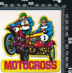 Sticker: Motocross (1 - Zijspan), Ophalen of Verzenden, Zo goed als nieuw, Auto of Motor