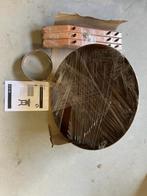 Nieuw: Tuinhaard van roeststaal met eikenhout, Tuin en Terras, Tuinhaarden, Redfire, Nieuw, Info@redfire.com, Ophalen of Verzenden