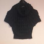 Gebreide dames trui pullover met grote kol ZOI zwart M, Kleding | Dames, Maat 38/40 (M), Zwart, Ophalen of Verzenden, Zo goed als nieuw