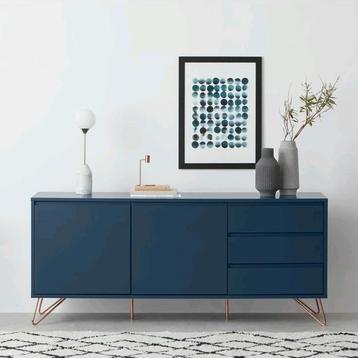 Uniek dressoir met brass details van Made model Elona beschikbaar voor biedingen