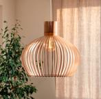 Scandinavische Houten Hanglamp, Huis en Inrichting, Lampen | Hanglampen, Ophalen, Nieuw, Hout, Minder dan 50 cm