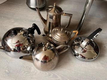 5 Koffie/Thee Kannen - Diverse Stijlen beschikbaar voor biedingen