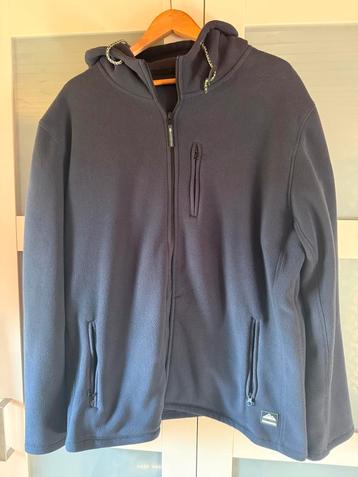 Donkerblauwe Fleecevest - Heerlijk Warm! XXL beschikbaar voor biedingen