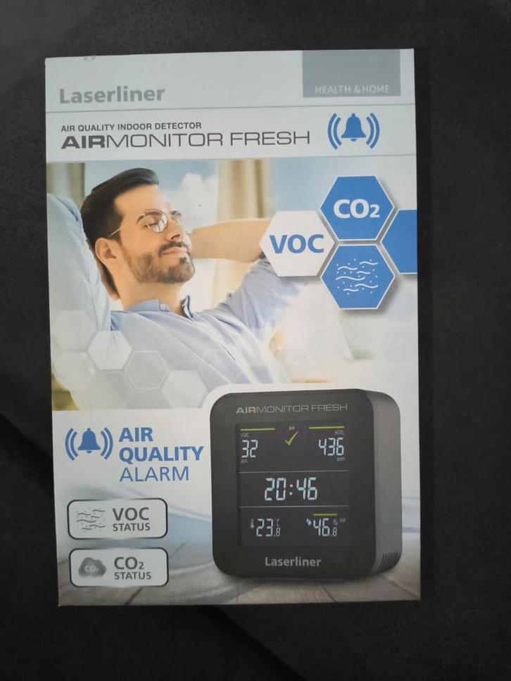Laserliner AirMonitor Fresh Luchtkwaliteit Meter, Witgoed en Apparatuur, Luchtbehandelingsapparatuur, Nieuw, Overige, Ophalen of Verzenden