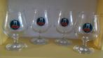 4x Palm bier glas, Ophalen, Zo goed als nieuw, Glas of Glazen, Palm