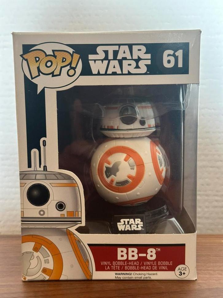 Funko Pop Star Wars BB-8 #61, Verzamelen, Star Wars, Zo goed als nieuw, Actiefiguurtje, Ophalen of Verzenden