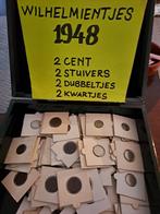 Wilhelmina Munten 1948 - Complete Set, Ophalen of Verzenden, Nederland, Munten