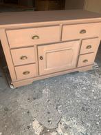 Robuuste ladenkast in taupe, Ophalen