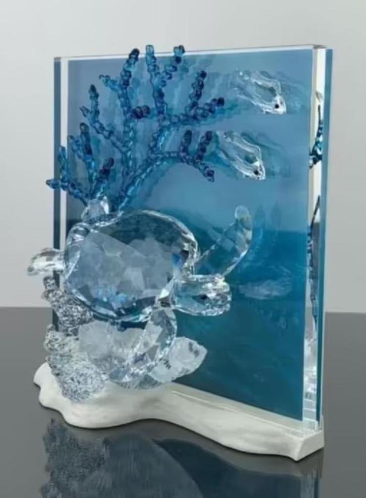 Swarovski "Wonder of the Sea" Eternity, Verzamelen, Swarovski, Zo goed als nieuw, Figuurtje, Ophalen of Verzenden