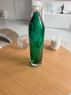 Murano Vase Sommerso in Emerald Green, Antiek en Kunst, Antiek | Glas en Kristal, Ophalen of Verzenden