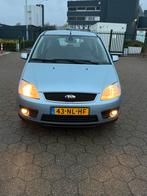 Ford C-Max 1.8 88KW 2003 Blauw/Cruise/Airco/Carplay/Nap !, Voorwielaandrijving, 65 €/maand, Stof, 4 cilinders