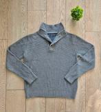 Tommy Hilfiger Grijze Quarter Button maat M, Maat 48/50 (M), Tommy Hilfiger, Ophalen of Verzenden, Zo goed als nieuw