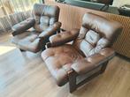 Set prachtige vintage Arne Norell design fauteuils, '70s!, Ophalen, Gebruikt, 75 tot 100 cm, Retro