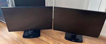 2 Iiyama beeldschermen pro lite E2481 HS - B1